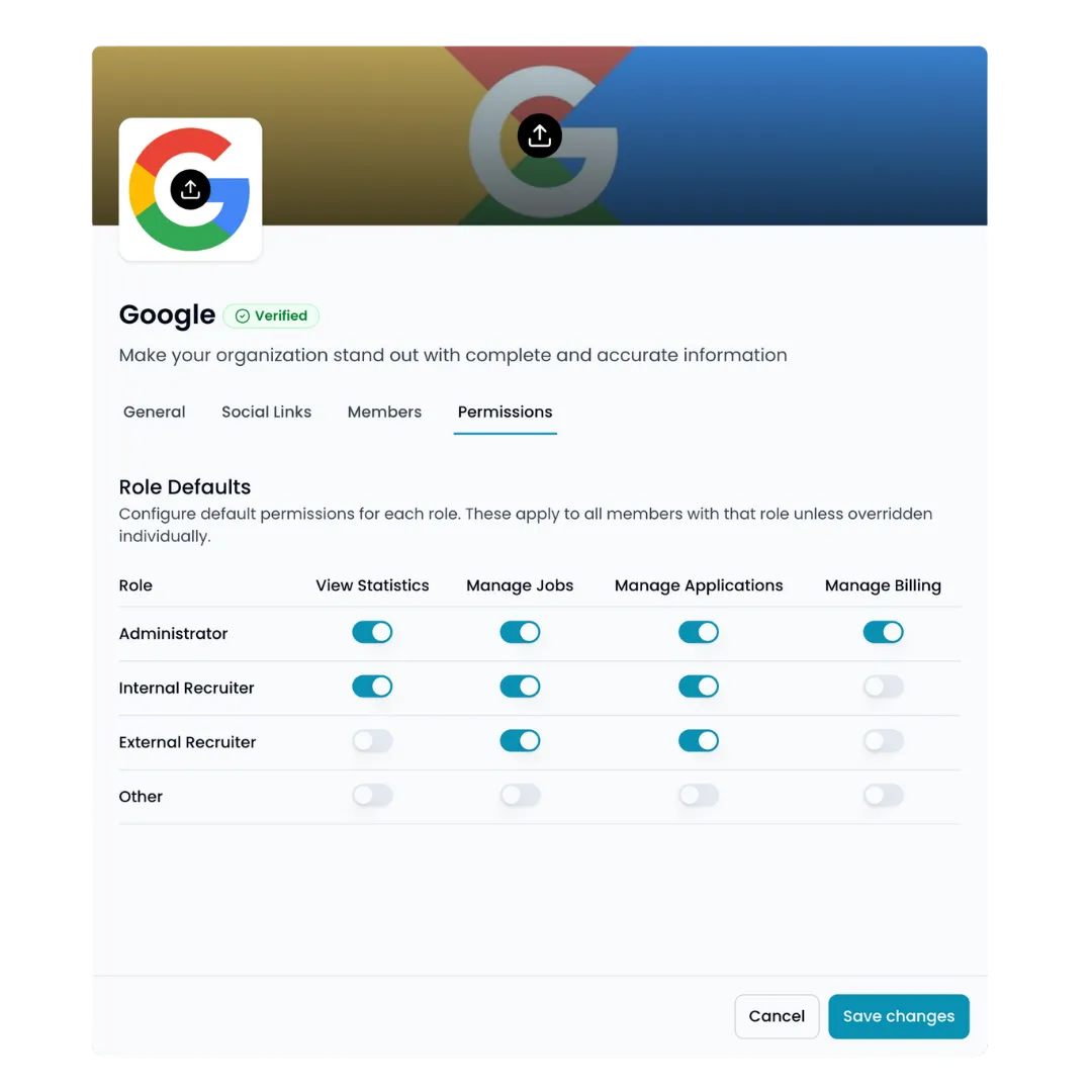 Team collaboration and organization management
